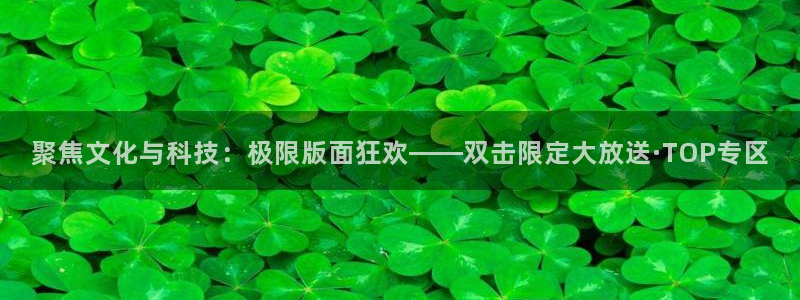 南宫NG登陆：聚焦文化与科技：极限版面狂欢——双击限定大放送·TOP专区
