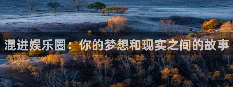 南宫NG下载：混进娱乐圈：你的梦想和现实之间的故事